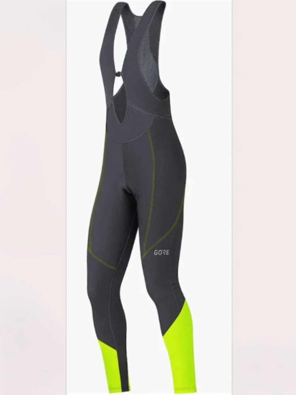 GORE Bike Wear C3 Thermo Bib Tights+ Cycling Bike Padded Black Windstopper Large